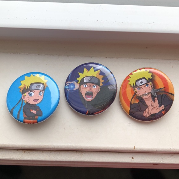 Naruto pin and bracelet lot - Picture 3 of 3
